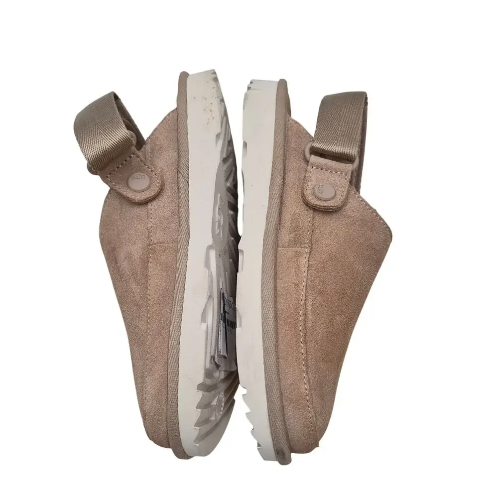UGG Goldenstar Cozy Clog Cream beige Girls size 2